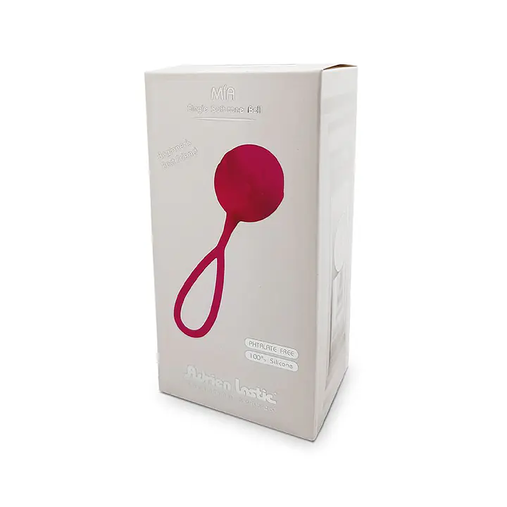 Вагінальні кульки Adrien Lastic Geisha Lastic Balls Mía Magenta (L), діаметр 4 см, маса 42 г - Master