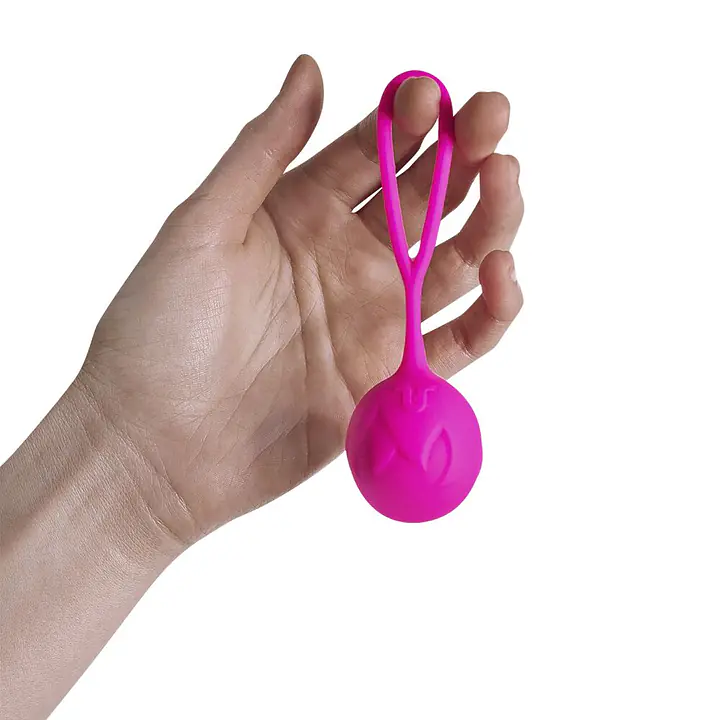 Вагінальні кульки Adrien Lastic Geisha Lastic Balls Mía Magenta (L), діаметр 4 см, маса 42 г - Master