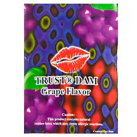 Латексна серветка Latex Dental Dams Grape 1 шт - Master