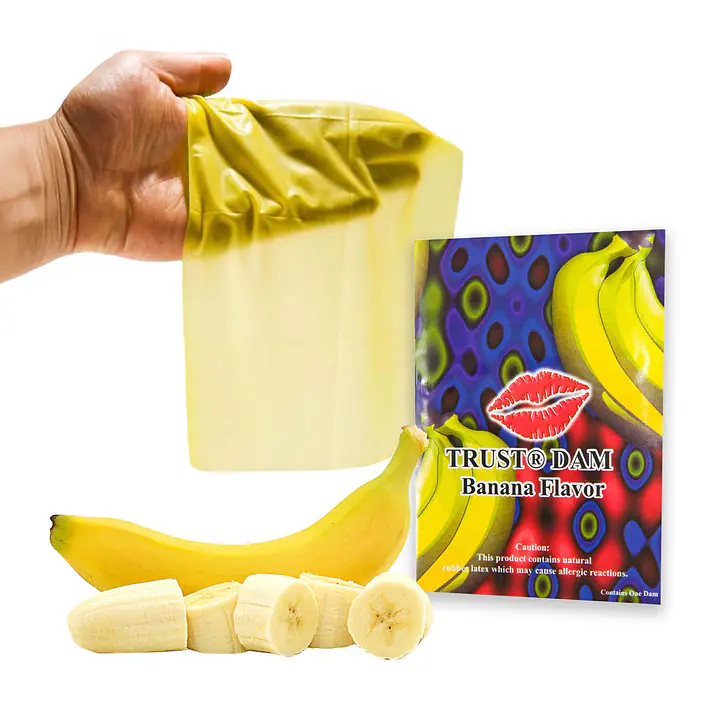 Латексна серветка Latex Dental Dams Banana 1 шт - Master
