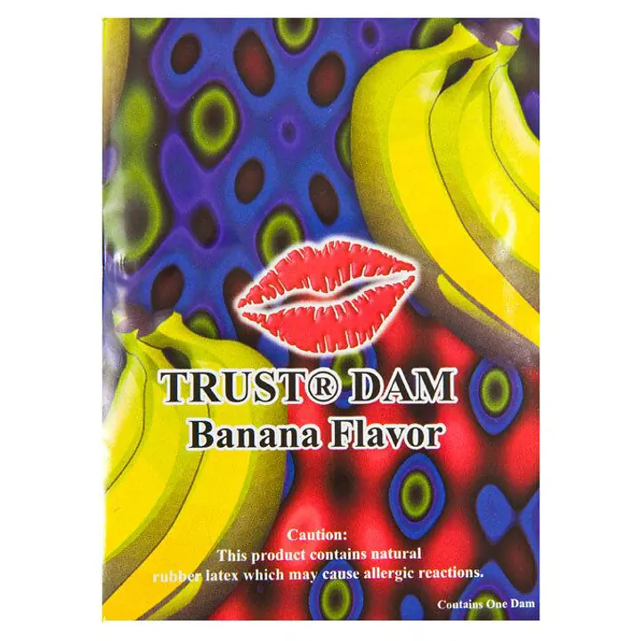 Латексна серветка Latex Dental Dams Banana 1 шт - Master