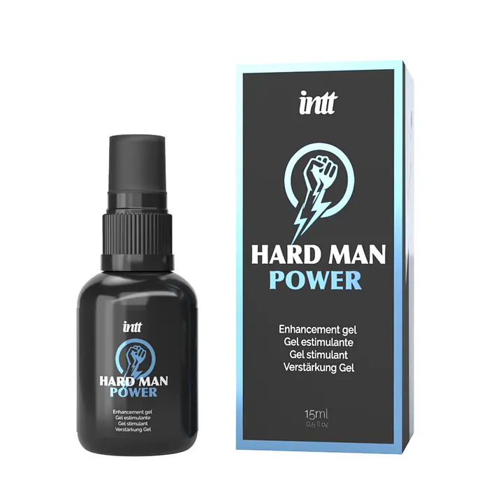 Стимулювальний гель для пеніса Intt Hard Man Power (15 мл) - Master