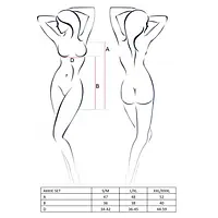 Костюм медсестри Passion AKKIE SET L/XL, white, сорочка, трусики, шапочка - Master