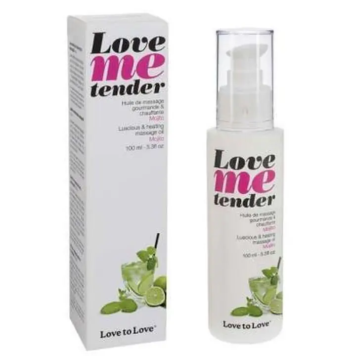 Розпродаж!!! Масажна олія Love To Love - Love Me Tender, Mojito (100 мл) (термін до 10.2025) - Master