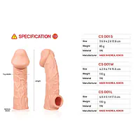 Насадка на член Kokos Cock Sleeve CS 001 M - Master