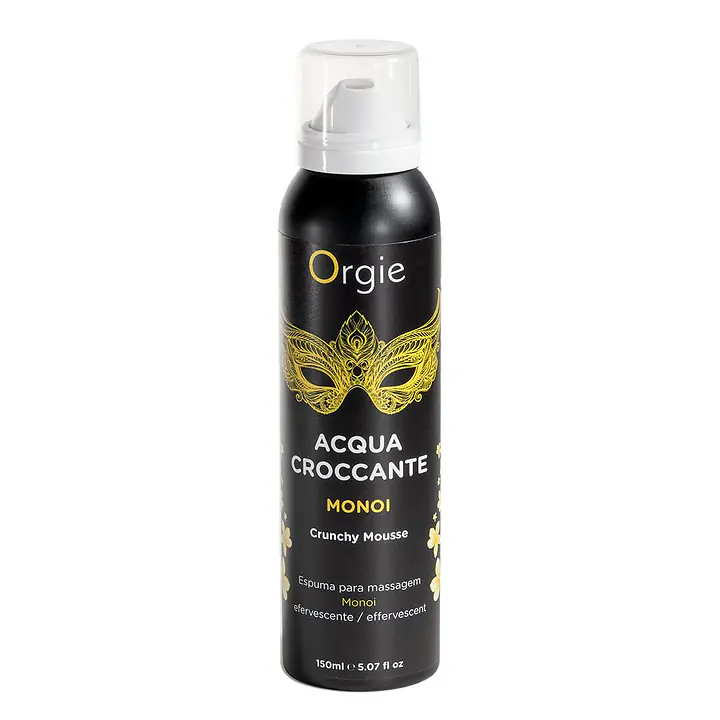 Масажна пінка Orgie – Acqua Croccante Monoi (150 мл), ефект бульбашок, що лопаються - Master
