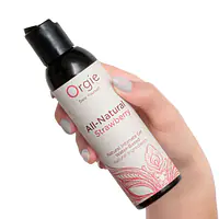 Лубрикант на водній основі Orgie All Natural Strawberry, 150 мл, зі смаком та ароматом полуниці - Master