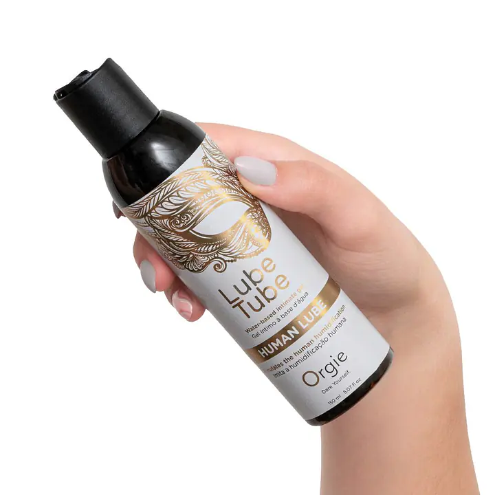 Лубрикант на водній основі Orgie Lube Tube Human Lube, 150 мл, імітація природної змазки та слини - Master