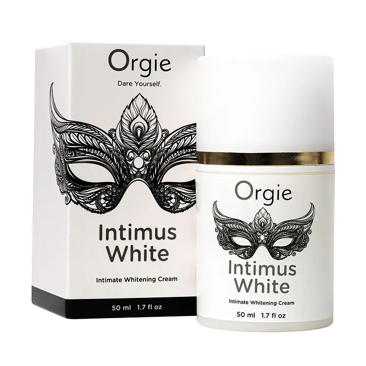 Крем для освітлення шкіри Orgie – Intimus White (50 мл) посиленої дії, підходить для всіх зон - Master