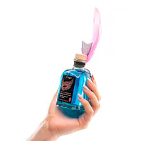 Набір для масажу Orgie – Sexy Therapy Cotton Candy (100 мл), їстівна розігрівальна олія + пір’їнка - Master