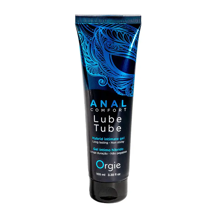 Анальна змазка Orgie Lube Tube Anal Comfort, 100 мл, водна основа, імітація силікону - Master