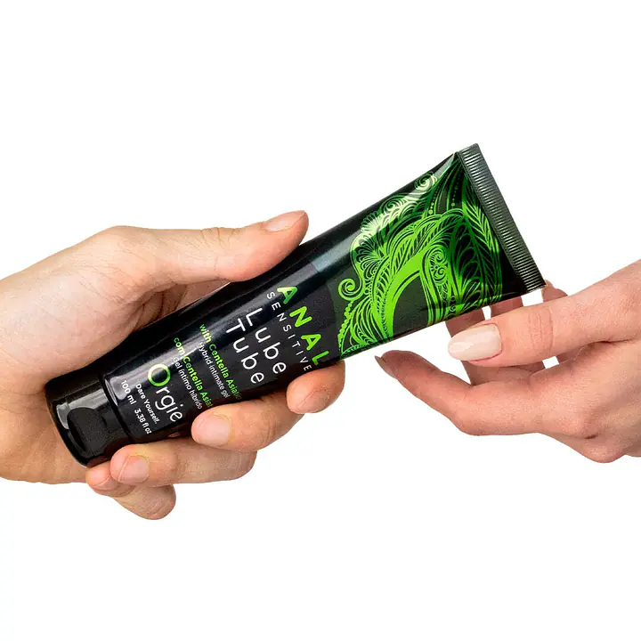 Анальна змазка Orgie Lube Tube Anal Sensitive, 100 мл, водна основа, імітація силікону - Master