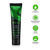 Анальна змазка Orgie Lube Tube Anal Sensitive, 100 мл, водна основа, імітація силікону - Master