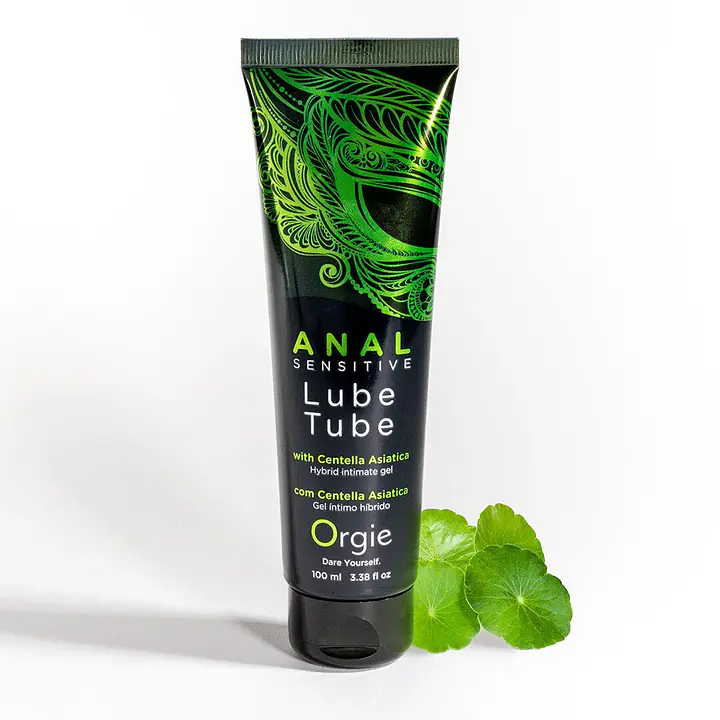 Анальна змазка Orgie Lube Tube Anal Sensitive, 100 мл, водна основа, імітація силікону - Master