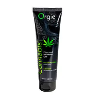 Лубрикант на водній основі Orgie Lube Tube Cannabis, 100 мл, їстівний, з олією насіння конопель - Master