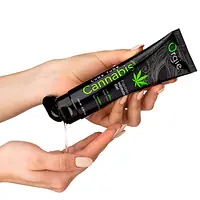 Лубрикант на водній основі Orgie Lube Tube Cannabis, 100 мл, їстівний, з олією насіння конопель - Master