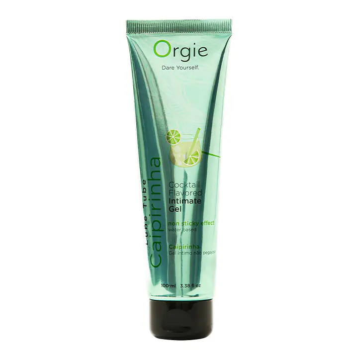 Лубрикант на водній основі Orgie Lube Tube Cocktail Caipirinha, 100 мл, смак цитрусового коктейлю - Master