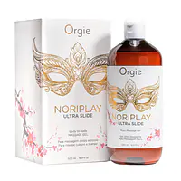 Гель для NURU-масажу Orgie – Noriplay Ultra Slide (500 мл), екстракт морських водоростей, простирадло - Master