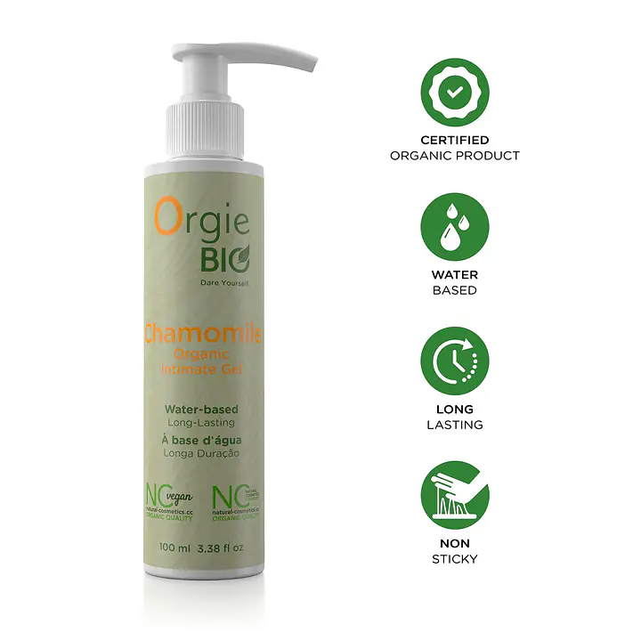 Гель для інтимної гігієни Orgie – Bio Chamomile Organic Intimate Gel (100 мл), екстракт ромашки - Master