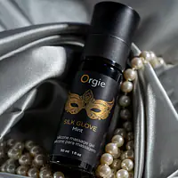 Набір для перлинного масажу Orgie – Pearls Lust Massage (30 мл), силіконовий гель, намисто - Master