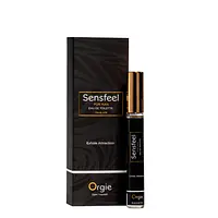 Чоловічі парфуми з феромонами Orgie – Sensfeel for Man Travel Size (10 мл), цитрусово-деревний аромат - Master