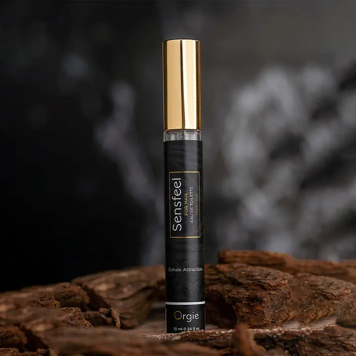 Чоловічі парфуми з феромонами Orgie – Sensfeel for Man Travel Size (10 мл), цитрусово-деревний аромат - Master