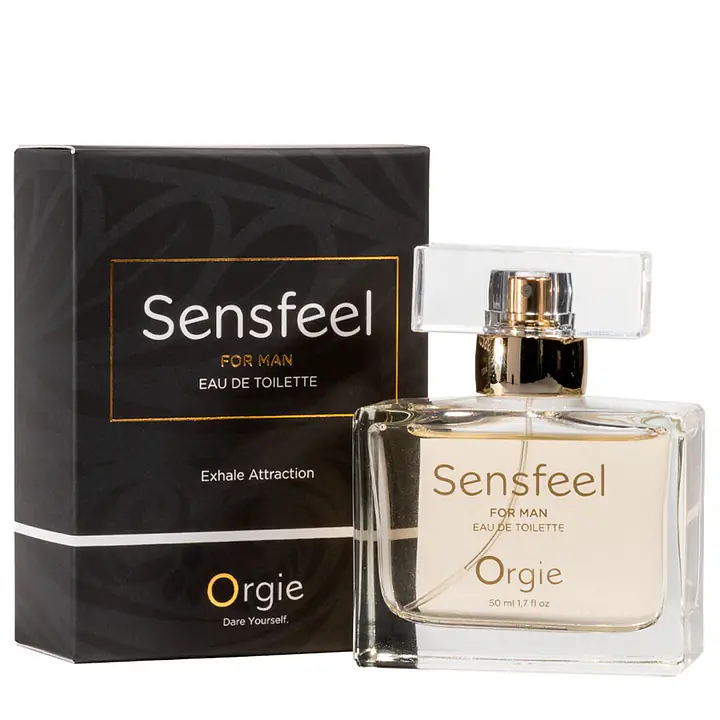 Чоловічі парфуми з феромонами Orgie – Sensfeel for Man (50 мл), цитрусово-деревний аромат - Master