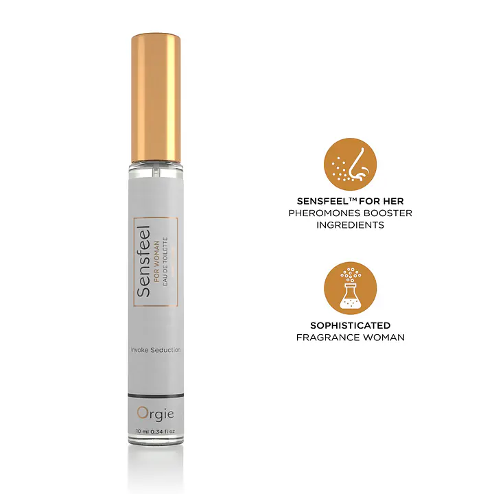 Жіночі парфуми з феромонами Orgie – Sensfeel for Woman Travel Size (10 мл), квітково-фруктовий аромат - Master