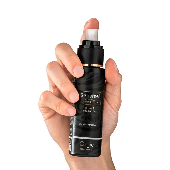 Лосьйон з феромонами для тіла та волосся Orgie – Sensfeel Seduction Elixir 10 in 1 for Man (100 мл) - Master