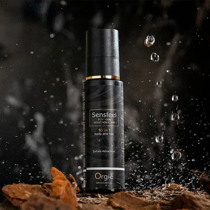 Лосьйон з феромонами для тіла та волосся Orgie – Sensfeel Seduction Elixir 10 in 1 for Man (100 мл) - Master