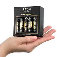 Набір масажних олій Orgie – Sexy Therapy Mini Size Collection (3х30 мл) - Master