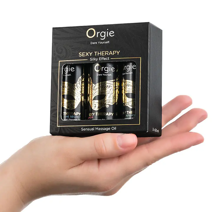 Набір масажних олій Orgie – Sexy Therapy Mini Size Collection (3х30 мл) - Master