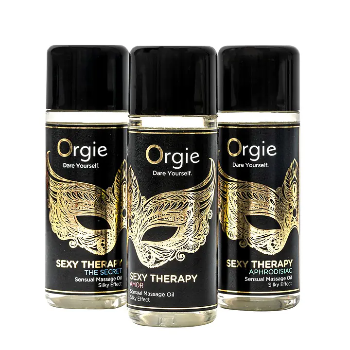 Набір масажних олій Orgie – Sexy Therapy Mini Size Collection (3х30 мл) - Master