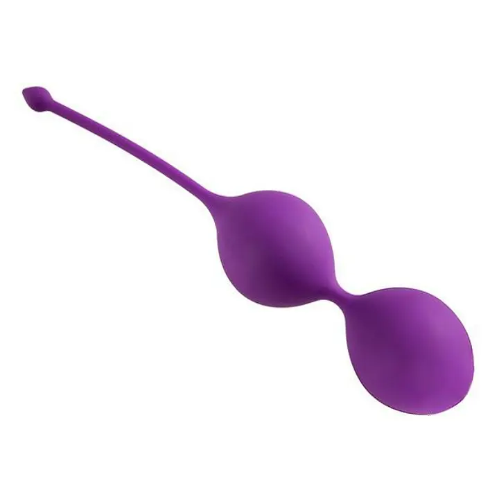 Вагінальні кульки Alive U-Tone Balls Purple, діаметр 3,5 см, вага 77 г - Master