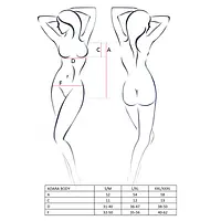 Боді монокіні Passion ADARA BODY L/XL, red - Master