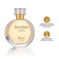 Жіночі парфуми з феромонами Orgie – Sensfeel for Woman (50 мл), квітково-фруктовий аромат - Master