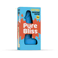 Свічка у вигляді члена Pure Bliss MINI Blue 15 см - Master