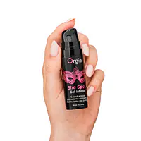 Гель для стимуляції точки G Orgie She Spot Intimate Gel, 15 мл, тепло-холод, ефект вібрації - Master