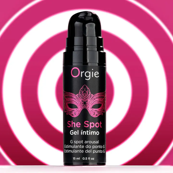 Гель для стимуляції точки G Orgie She Spot Intimate Gel, 15 мл, тепло-холод, ефект вібрації - Master