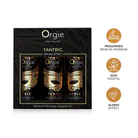 Набір олій для тантричного масажу Orgie – Tantric Mini Size Collection (3х30 мл), зволоження - Master