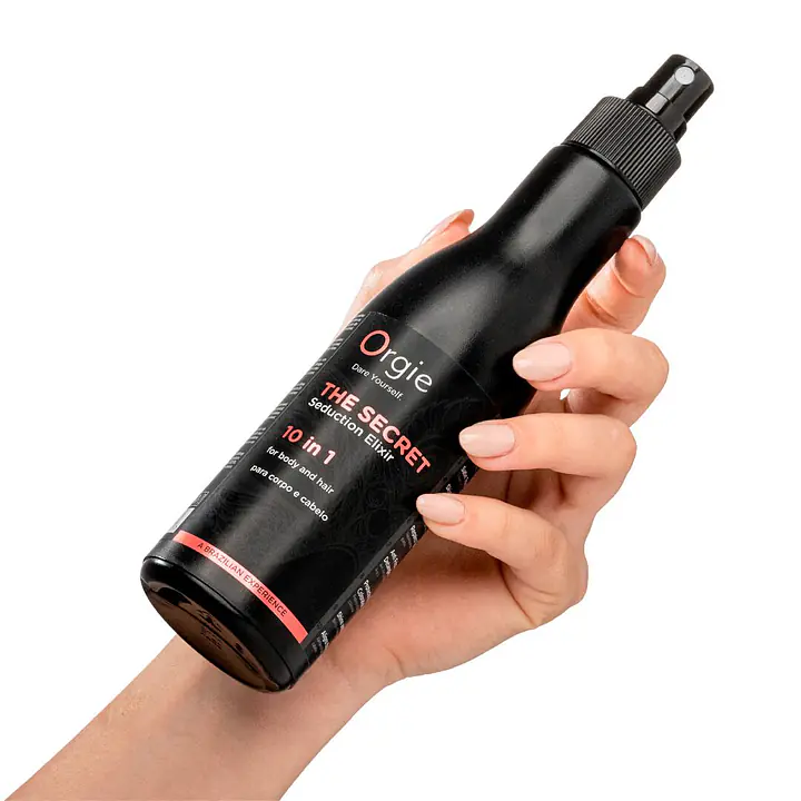 Лосьйон з феромонами для тіла та волосся Orgie – The Secret Seduction Elixir 10 in 1 (200 мл), для неї - Master