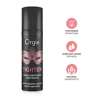 Гель для звуження піхви Orgie – Tighten (15 мл), зв’язні властивості без сухості - Master
