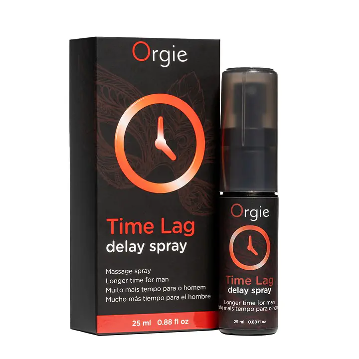 Спрей-пролонгатор Orgie Time Lag Delay Spray, 25 мл, без анестетиків, з пантенолом - Master