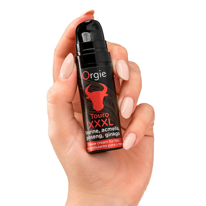 Крем для посилення ерекції Orgie Touro XXXL Power Cream, 15 мл, з ефектом вібрації - Master