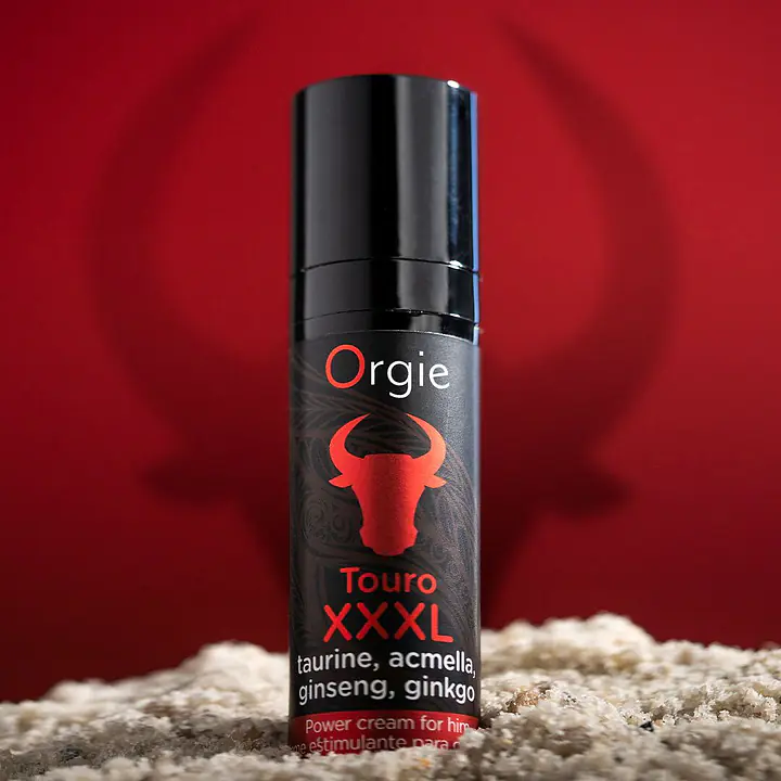 Крем для посилення ерекції Orgie Touro XXXL Power Cream, 15 мл, з ефектом вібрації - Master