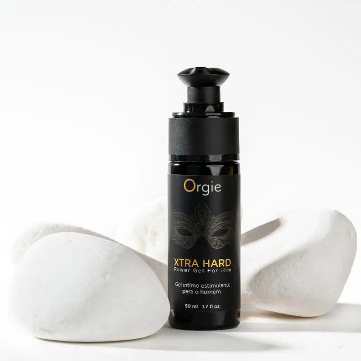 Гель для стимуляції члена Orgie Xtra Hard Power Gel For Him, 50 мл, розігріває, посилює ерекцію - Master