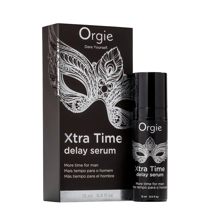 Сироватка-пролонгатор Orgie Xtra Time Delay Serum, 15 мл, без анестетиків, на силіконовій основі - Master