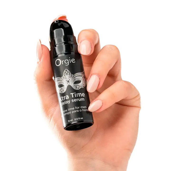 Сироватка-пролонгатор Orgie Xtra Time Delay Serum, 15 мл, без анестетиків, на силіконовій основі - Master