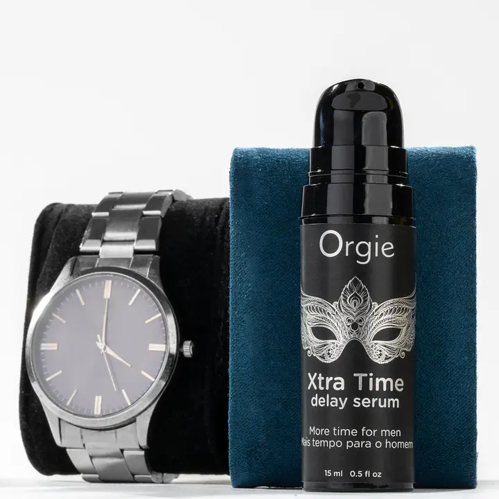 Сироватка-пролонгатор Orgie Xtra Time Delay Serum, 15 мл, без анестетиків, на силіконовій основі - Master