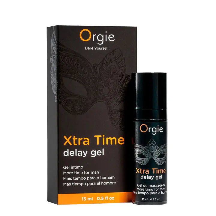 Гель-пролонгатор Orgie Xtra Time Delay Gel, 15 мл, на водній основі, без анестетиків - Master
